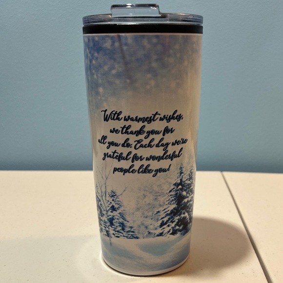 NWOT blue snow you're all sorts of wonderful tumbler - Picture 2 of 4
